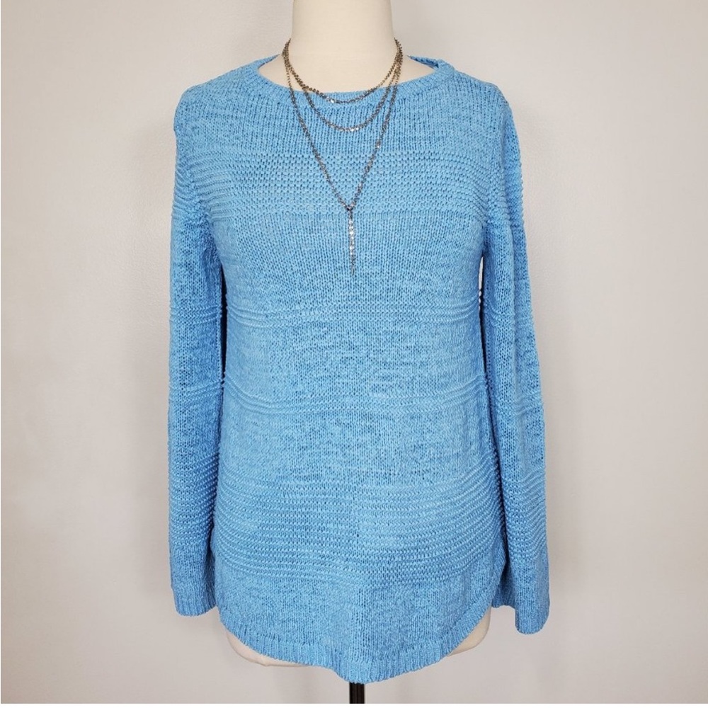 Style & Co Mixed Stitch Loose Knit Sweater, NWT, M